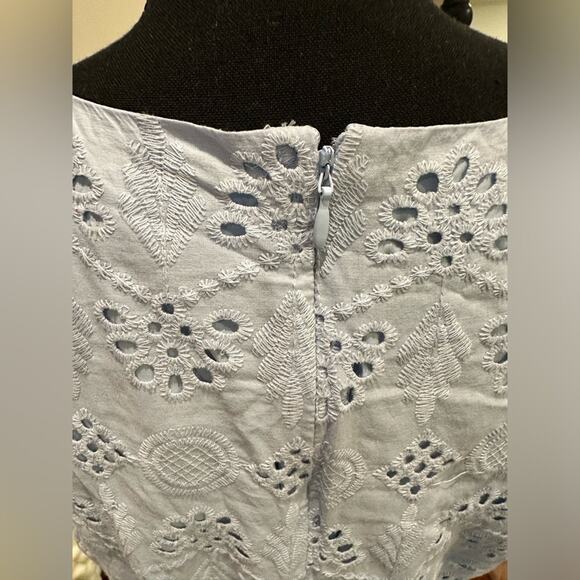 SAM EDELMAN
Embroidery Eyelet Mini A-Line Dress - Picture 6 of 9